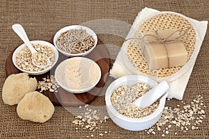 Natural Oat Skincare Treatment