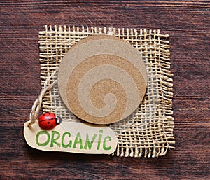 Natural organic label