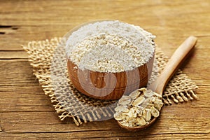 Natural organic Oat flour