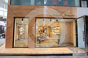 Natural and organic shop in Seoul, South Korea