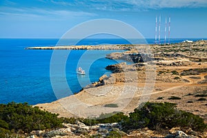 In the natural park Cape Greco