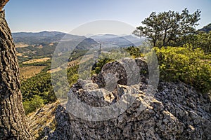 Natural Park of the `Carrascal de la Fuente Roja` in Alcoi.