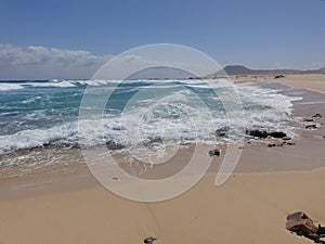 Natural-park, Corralejo beach, Fuerteventua, Canary Islands, Spa