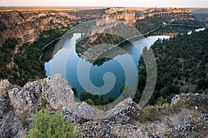 Natural park of Hoces del Duraton, Segovia