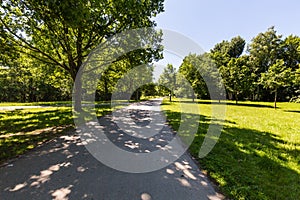 Natural park Volkspark Dutzendteich in Nuremberg
