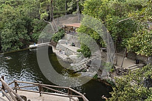 Natural pool in Piedralaves