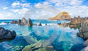 Natural pool at Porto Moniz, Madeira