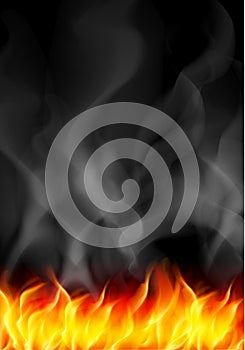 Natural Real Of Flame