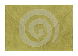 Natural recycled nepalese paper envelope