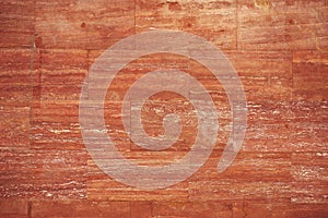 Natural red stone wall background