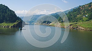 Natural resort in Nepal, Markhu reservoir