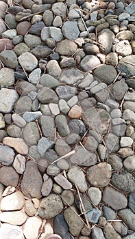 natural river rock pebble stone wallpaper background