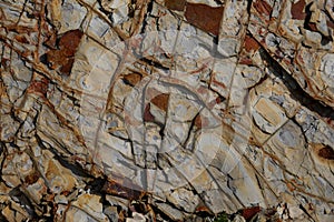 Natural Rock Formation. coastal Spain