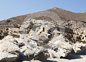 Natural rocks formation