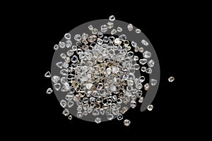 Natural rough uncut diamonds