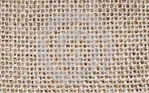 Natural sackcloth texture or background.