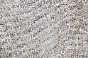 Natural sackcloth textured for background