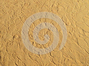 Natural sand texture