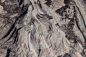 Natural sandstone rock rippled textured surface ideal as background