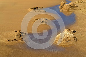 Natural sandy abstraction