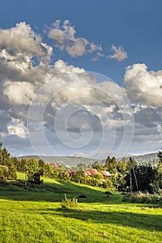 Natural scene, Orava region, Slovakia