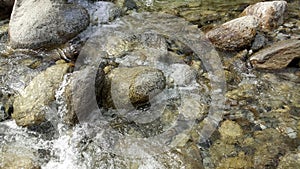 Natural scene of riverflow