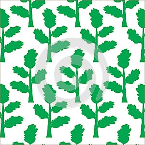 Natural seamless pattern or texture with trees photo