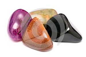 Natural Semiprecious Shiny Stones photo