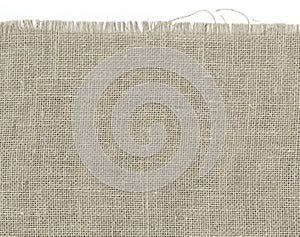 Natural simple coarse linen fabric - canvas.