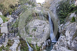 Natural site of Algar Fountains in Callosa dÃÂ´En Sarria photo