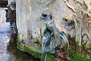 Natural Spring Fountain, Makrinitsa, Greece