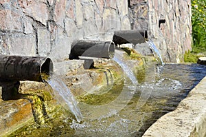 Natural spring water