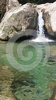 Natural spring water