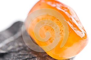 Natural stone carnelian