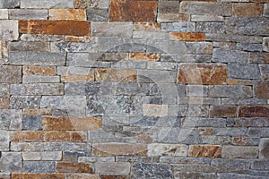 Natural stone granite brick wall pattern background, contemporary, luxury