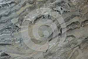 Natural stone of gray-white color with a beautiful pattern is called Arabescato Orobico Grigio marble photo