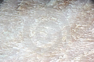 Natural stone Rosa Egeo with waves and white pattern