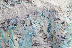 Natural stone texture.Abstract black, white and  turquoise background