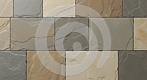 Natural Stone Tile Texture Background