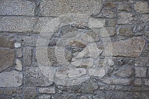 Natural stone wall photo