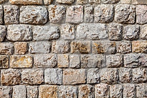 Natural stone wall texture - background