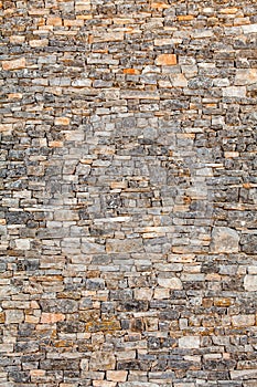 Natural stone wall texture - background