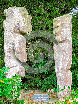 Natural Stones at Ballintubber Abbey, Ireland