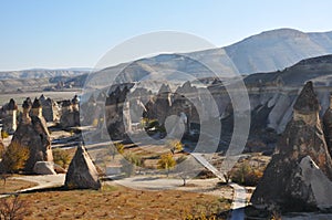 Natural stones in Cappadokia