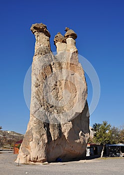 Natural stones in Cappadokia