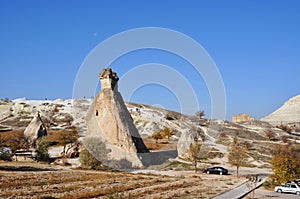 Natural stones in Cappadokia