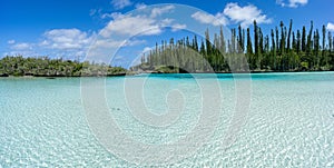 Natural swimming pool in New Caledonia