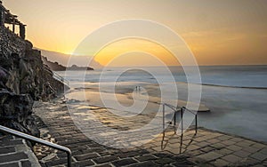 Natural swimming pools at La Maceta, Costa del Golfo, El Hierro photo