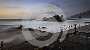 Natural swimming pools at La Maceta, Costa del Golfo, El Hierro photo