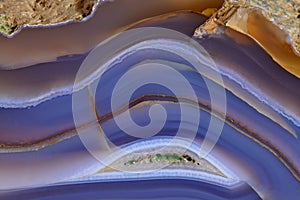Natural texture of agate. Striped background photo